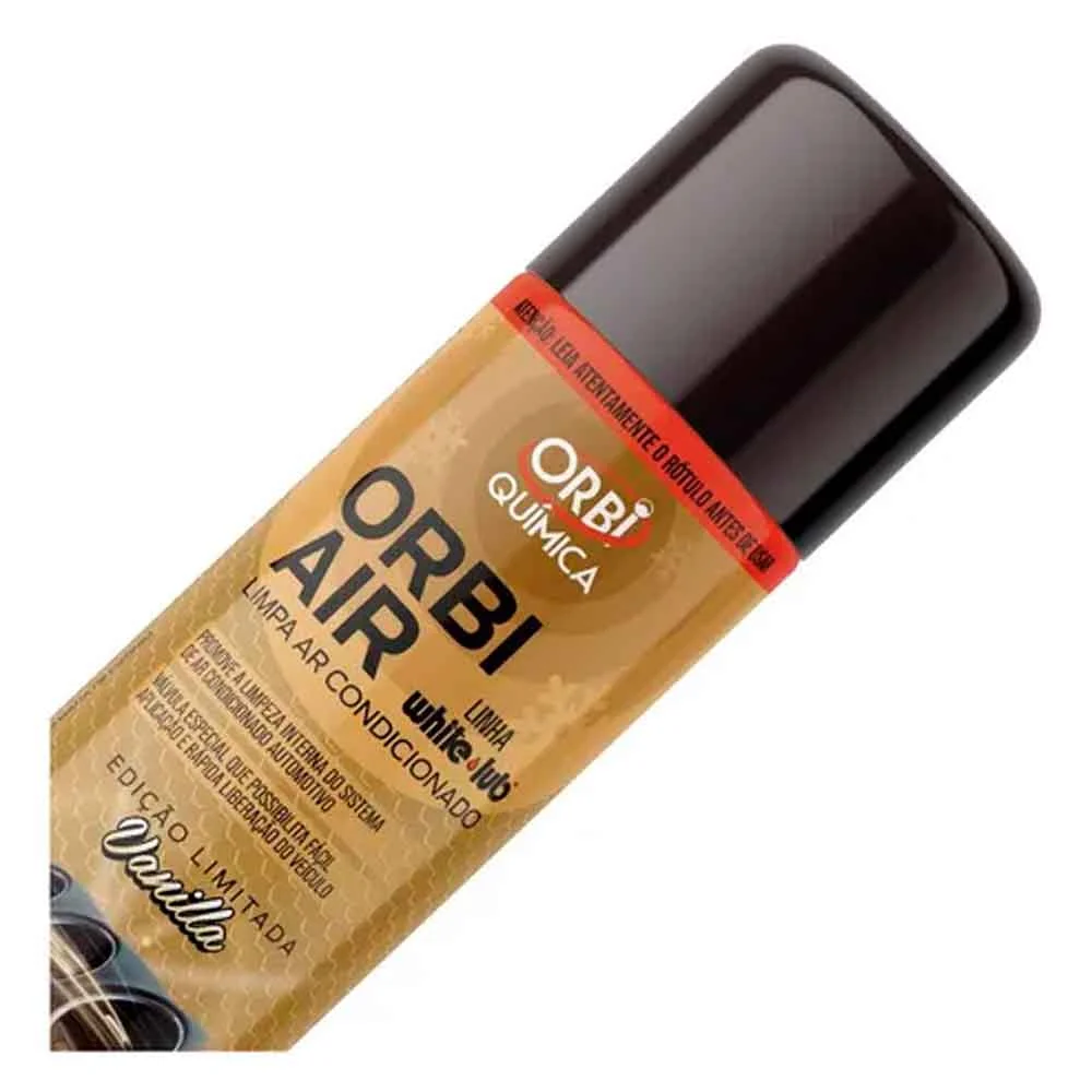 Limpa Ar Condicionado Vanilla 200ml Orbi